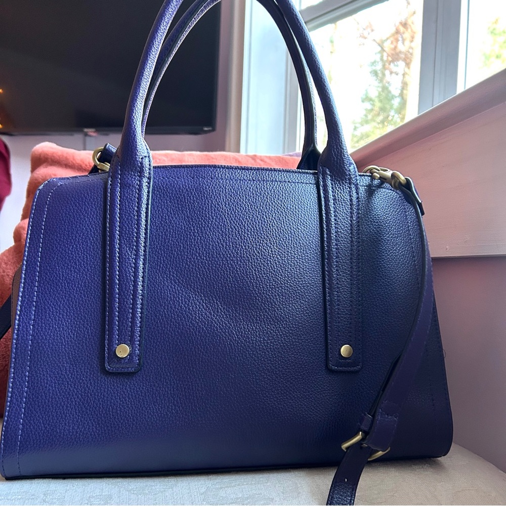 3.1 Phillip Lim (Target) Purple Satchel Handbag w/crossbody strap medium… - Picture 2 of 14